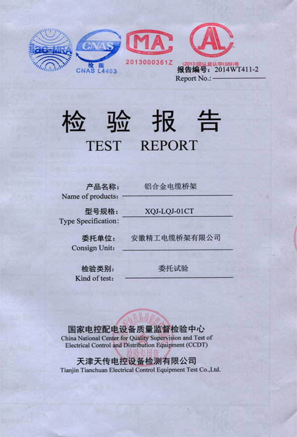 檢驗報告